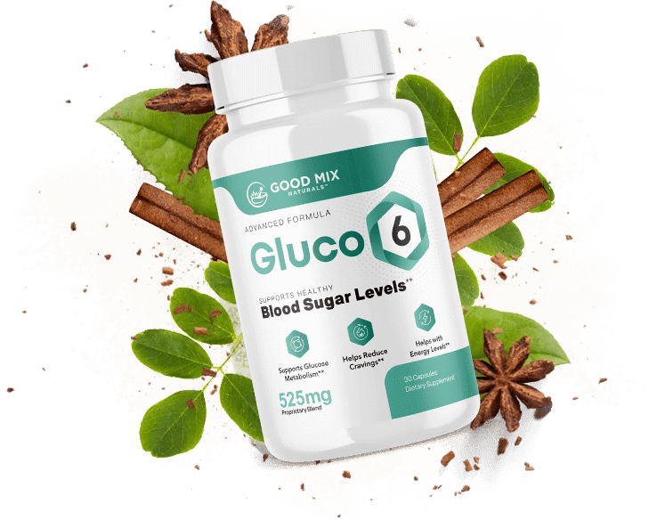 Gluco6 product bottle featured